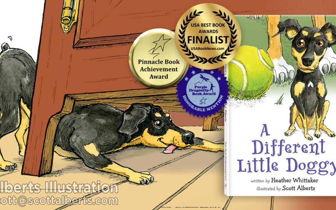Illustrated Children’s Book: “A Different Little Doggy”