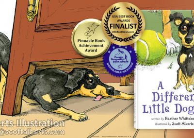 Illustrated Children’s Book: “A Different Little Doggy”