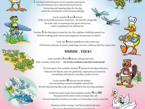 Character Designs and Illustrations for “Chef Duck”